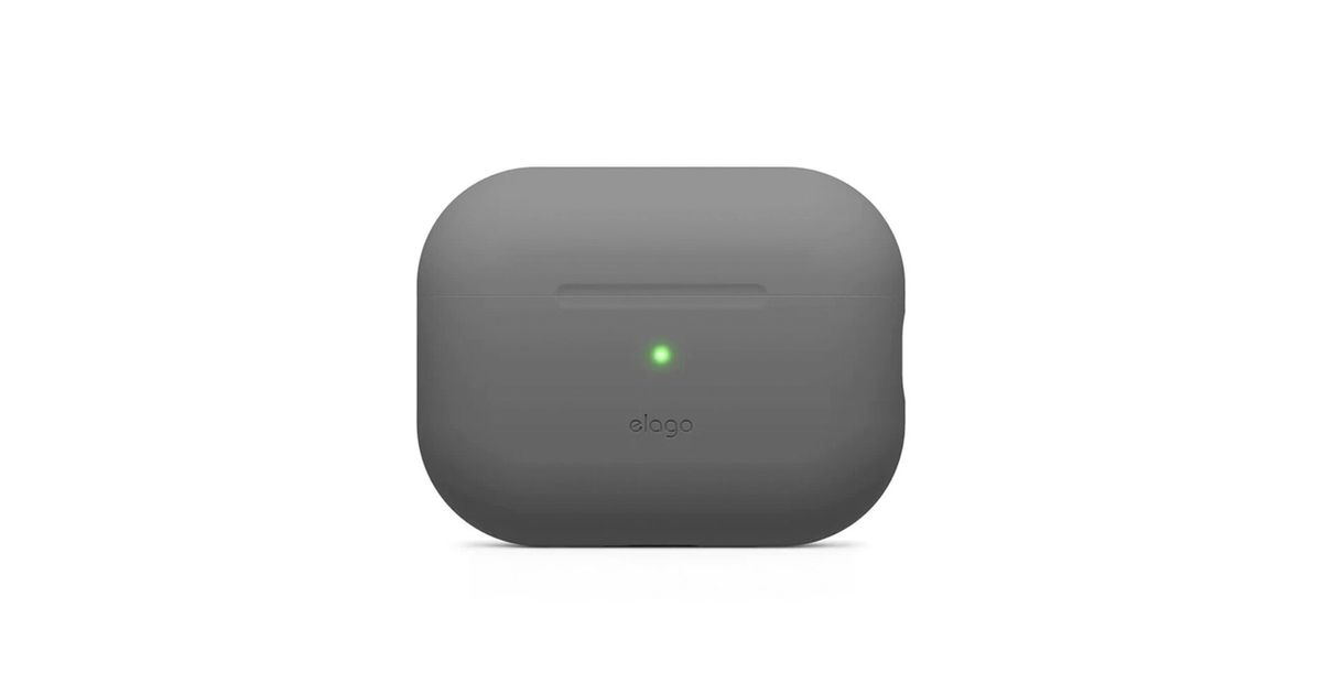 Elago Airpods Pro 2 Silicone CaseDark Gray iStores Apple Premium